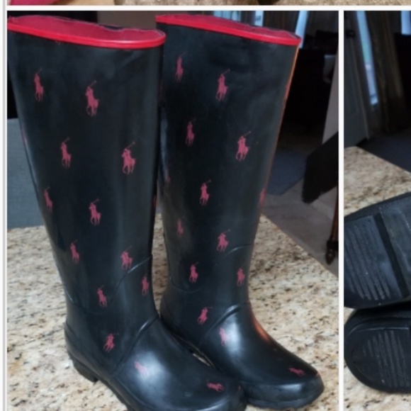 polo rubber boots